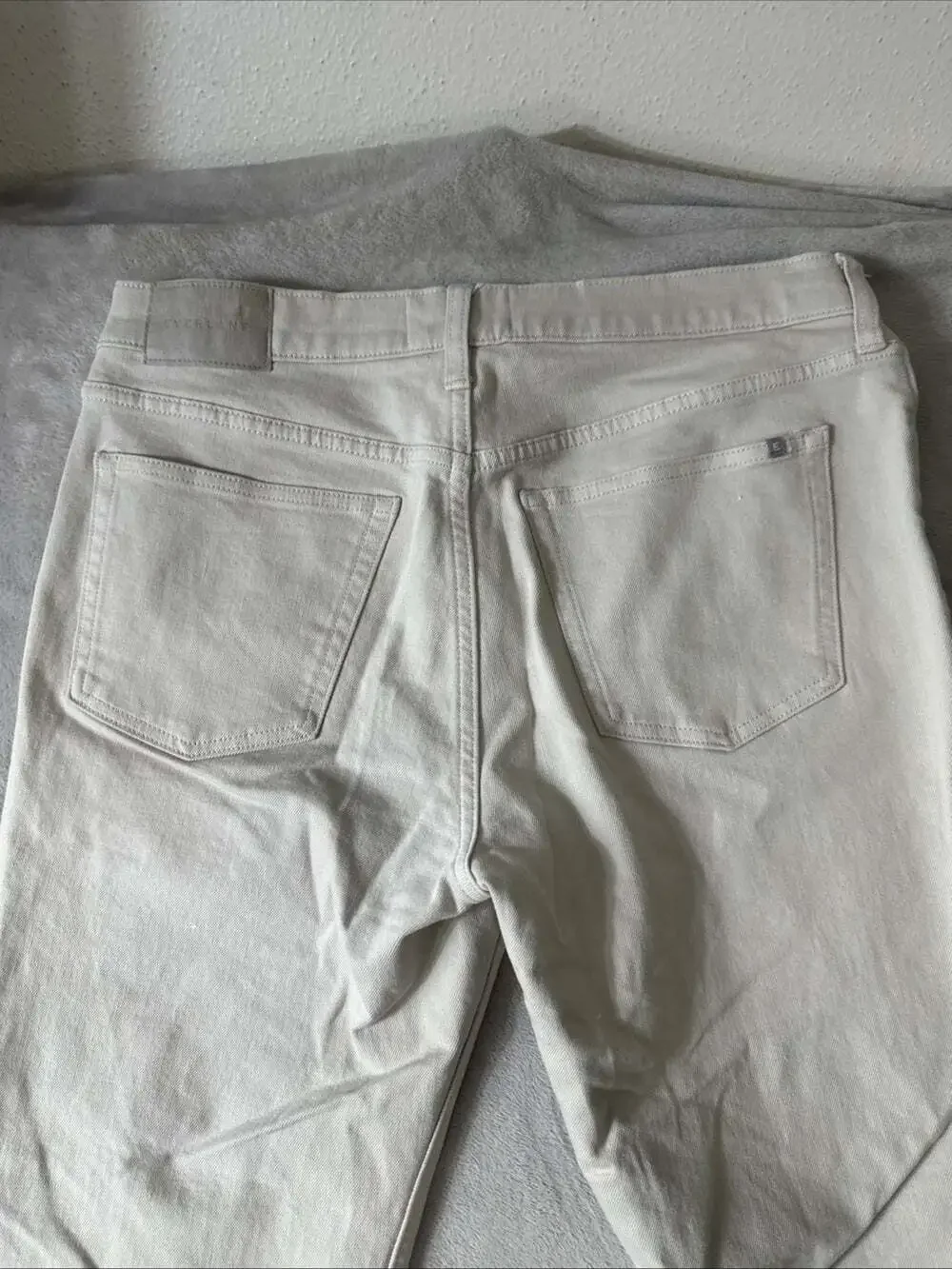Everlane Men’s Straight Fit Jeans 31x30 Beige Tan Denim Pants